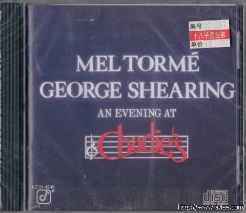 JAZZ CD推荐0167 AN EVENING AT CHARLIE'S