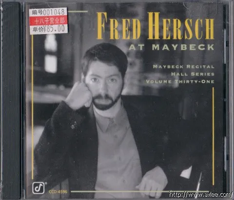 JAZZ CD推荐0181 Live at Maybeck Recital Hall