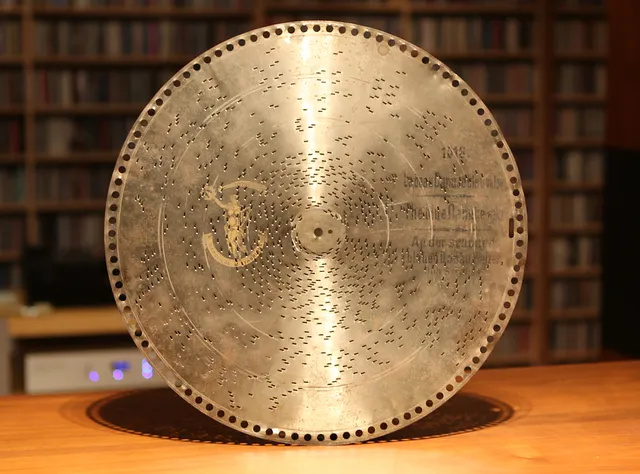 圆盘音乐盒唱片